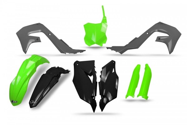 UFO KOMPLET PLASTIKÓW KAWASAKI KXF 250 '21, KXF 450 '19-21