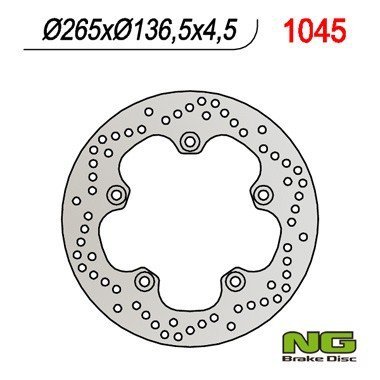 Tarcza hamulcowa tylna BMW F 800 S/ST 06-