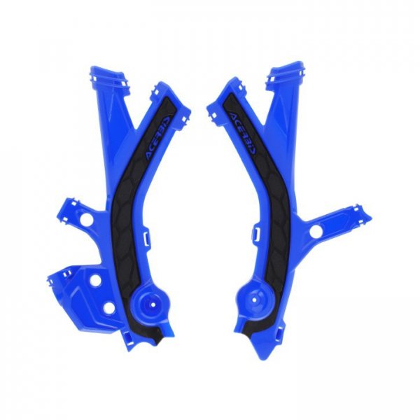 ACERBIS OSŁONY RAMY X-GRIP SHERCO SE 125 / 250 / 300 25-26, SEF 250 / 300 / 450 25-26 KOLOR NIEBIESKI / CZARNY