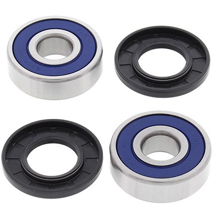ALL BALLS ŁOŻYSKA KOŁA PRZEDNIEGO Z USZCZELNIACZAMI Kawasaki VULCAN (VN800A) 95-05, Suzuki GSX250R 18-24, GW250 17, TYLNEGO Hond