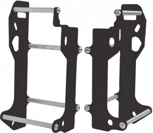 CROSSPRO WYPRZEDAŻ OSŁONA CHŁODNICY ALUMINIOWA MODEL LIGHT: KTM SX/SXF/XC 15, EXCF 250 12-16, HUSQVARNA TC/TE/FC 14-16 KOLOR CZA