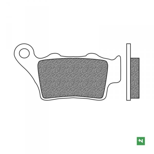 NEWFREN KLOCKI HAMULCOWE TYŁ KH208 / 213 (TOURING ORGANIC)