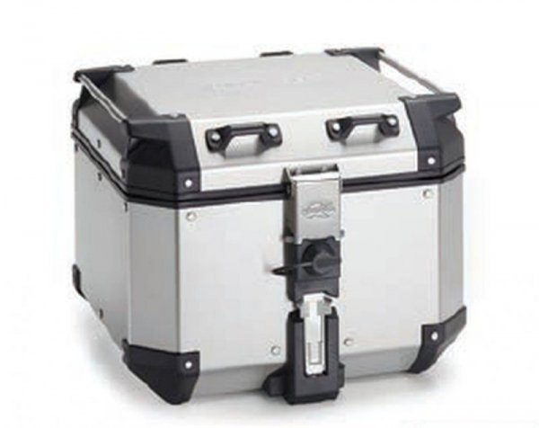 KAPPA KUFER CENTRALNY 42L MONOKEY KVG420A KVOYAGER ALUMINIOWY KOLOR SREBRNY
