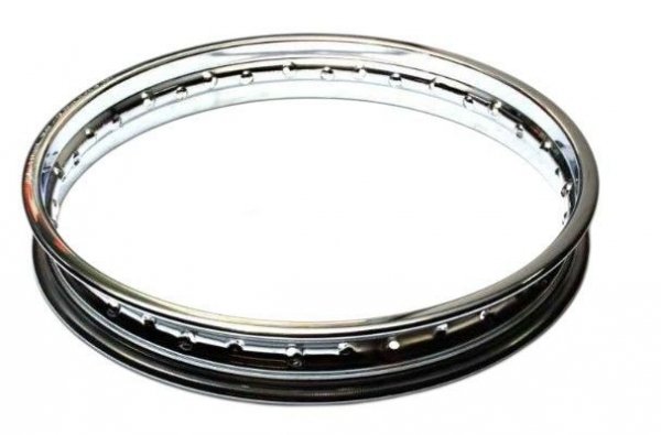 TOURMAX (D.I.D) OBRĘCZ KOŁA PRZEDNIEGO (FELGA) CHROM 19" X 1.85" (40 OTWORÓW) HONDA CB 500, CB 750 K (OEM: 44701-405-7