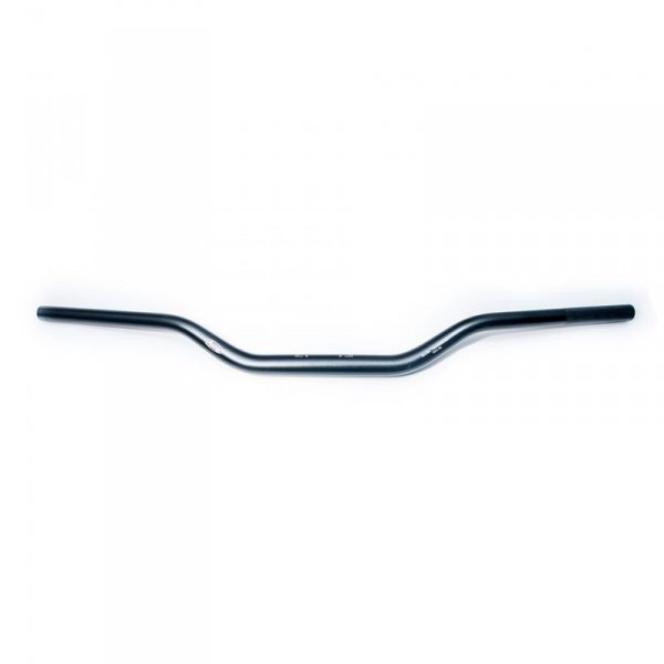 ACCEL KIEROWNICA (28,6MM) TAPER MX WZÓR YAMAHA YZ NISKA (7075-T6) ERGAL KOLOR CZARNY (SZER. 810MM, WYS. 65MM)