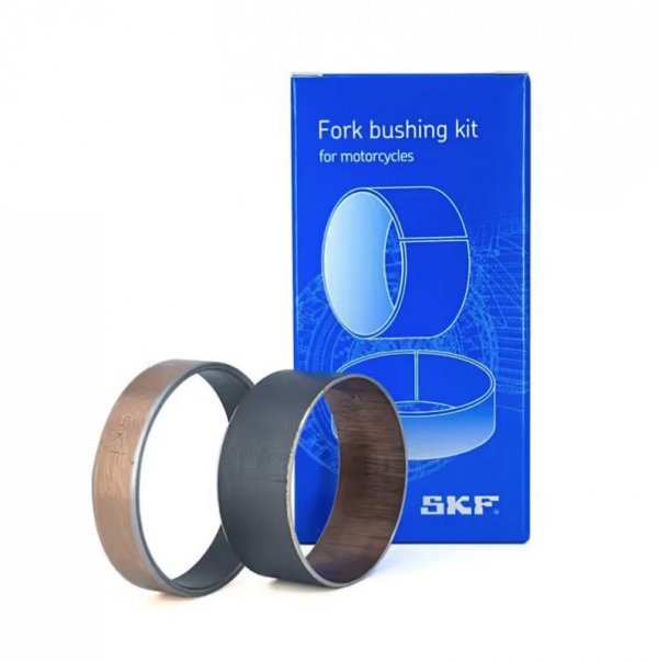 SKF TULEJKI (PANEWKI) PRZEDNIEGO ZAWIESZENIA ZEWNĘTRZNA I WEWNĘTRZNA (OUTSIDE + INSIDE FORK BUSHING) MARZOCCHI 45 - KOMPLET NA JEDNĄ LAGĘ