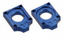 Accel napinacz tylnej ośki - Yamaha YZF 450 (09) - niebieski