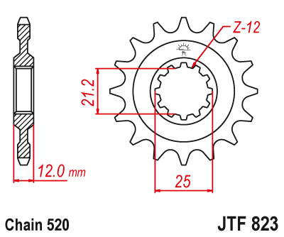  DID JT zestaw napędowy Husaberg FE501 / 00 - 01
