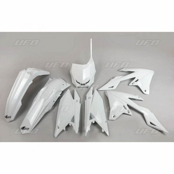 UFO KOMPLET PLASTIKÓW SUZUKI RMZ 250 '19-'21, RMZ 450 '18-'21 KOLOR BIAŁY
