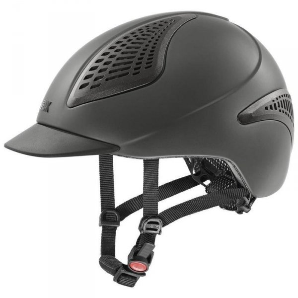 UVEX exxential III kask jeździecki Antracyt M-L (57-59cm)