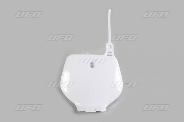 UFO TABLICA NA NUMER STARTOWY YAMAHA YZ 125/250 '92-'99, YZ / WR '98-'99 KOLOR BIAŁY