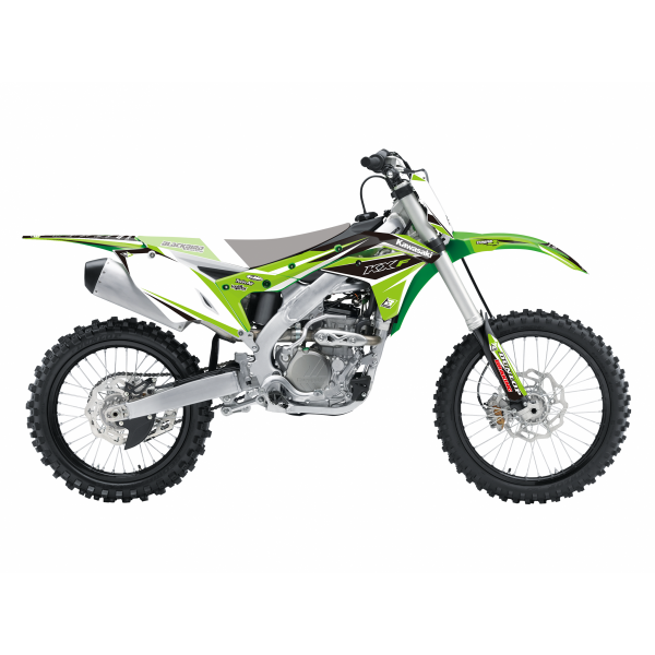 BLACKBIRD KOMPLET NAKLEJEK (OKLEINA) KAWASAKI KXF 250 (17-20) Dream4