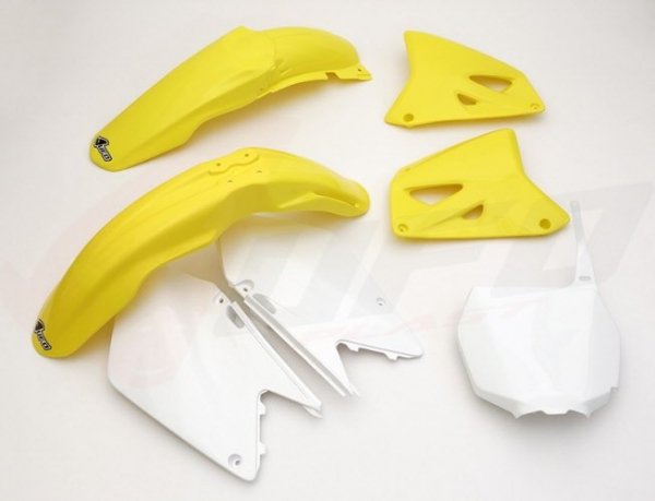 UFO KOMPLET PLASTIKÓW SUZUKI RM 125/250 '01-'05 KOLOR OEM 