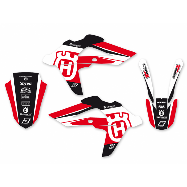 Blackbird Dream 4 Husqvarna CR WR 125 (09-13) okleina naklejki komplet naklejek