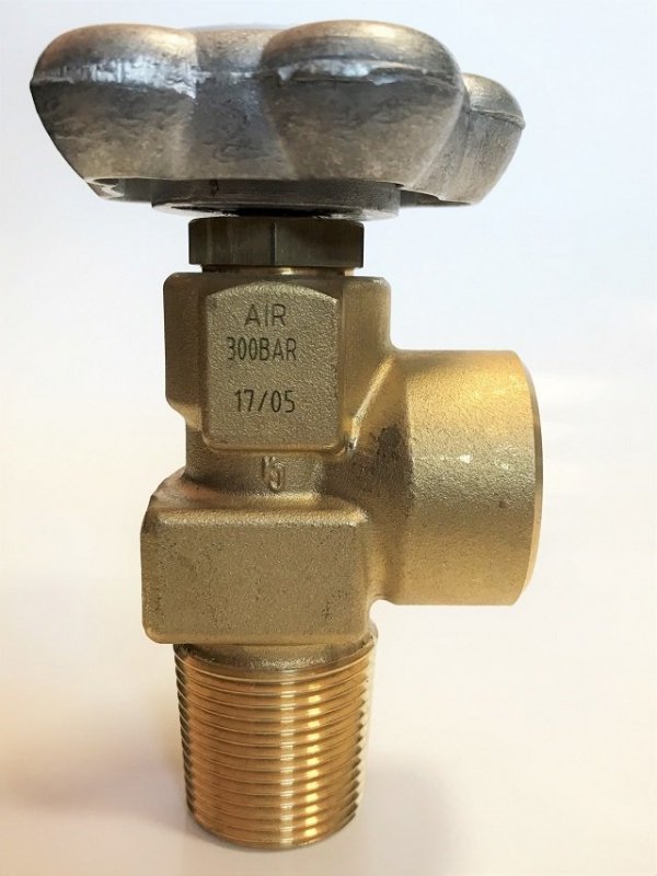 Zawór powietrze 25E (duży czop) G5/8 300 bar GCE