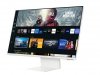 Monitor 27 cali SMART M8 VA 3840x2160 UHD 16:9 1xHDMI 1xUSB-C (65W) 2xUSB 2.0 4ms WiFi/BT HAS+PIVOT Webcam głośniki płaski biały