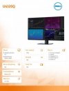 Monitor U4320Q 43 cale IPS UHD 4K (3840x2160) /16:9/2xHDMI/DP/3xUSB/USB-C/3Y PPG