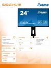 Monitor 23.8 cale XUB2493HSU-B1 IPS,VGA,HDMI,DP,USB,PIVOT,GŁOŚNIKI
