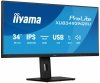 Monitor ProLite 34 cale XUB3493WQSU-B6 IPS,UWQHD,DP,2xHDMI,HAS,21:9,400cd,   120Hz,1000:1,1ms, USB HUBx4, 2x5W,