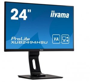 Monitor 24 cale XUB2494HSU-B1 VA,FHD,HDMI,DP,VGA,USB,HAS