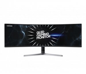 Monitor 49 cali LC49RG90SSPXEN VA 5120x1440 DQHD 32:9 super szeroki 2xHDMI/2xDP 4 ms (GTG) zakrzywiony 120Hz Gaming 2 lata d2d