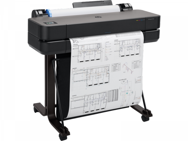Ploter HP DesignJet T630 24″ (5HB09A) + Tusz czarny HP 80ml Oryginał oraz wysyłka GRATIS