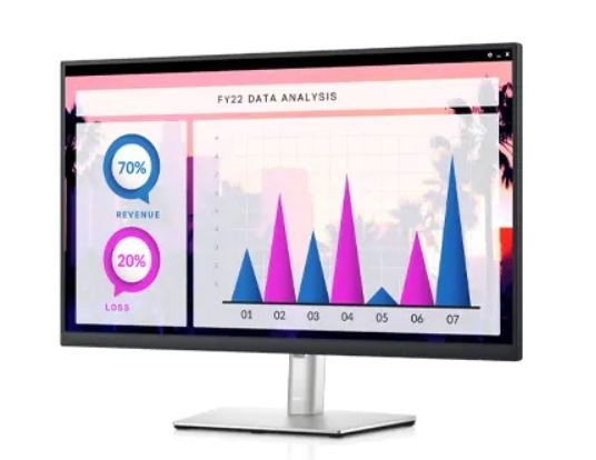 Monitor P2721Q, 27 cali IPS WLED UHD  (3840x2160) /16:9/HDMI/DP/2xUSB 2.0/2xUSB 3.2 /3Y AEG