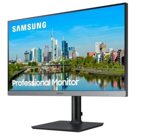 Monitor  23,8 cala LF24T650FYRXEN IPS 1920x1080 FHD 16:9  1xDVI 1xHDMI  1xDP 5ms HAS+PIVOT głośniki płaski 3Y NBD