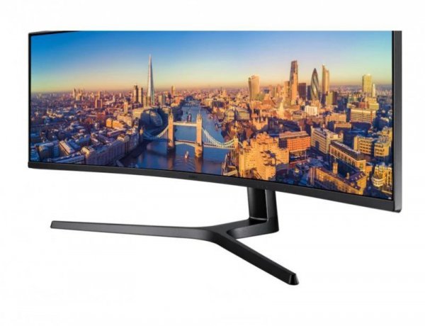 Monitor  49 cali LC49J890DKRXEN VA 3840x1080 Dual FullHD 32:9   1xHDMI 2xUSB-C 1xDP 5ms HAS głośniki zakrzywiony 3Y NBD