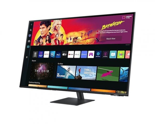 Monitor 43 cale LS43BM700UUXEN VA 3840x2160 UHD 16:9 2xHDMI/1xUSB-C (65W) 4 ms (GTG) głośniki płaski SMART 2 lata d2d