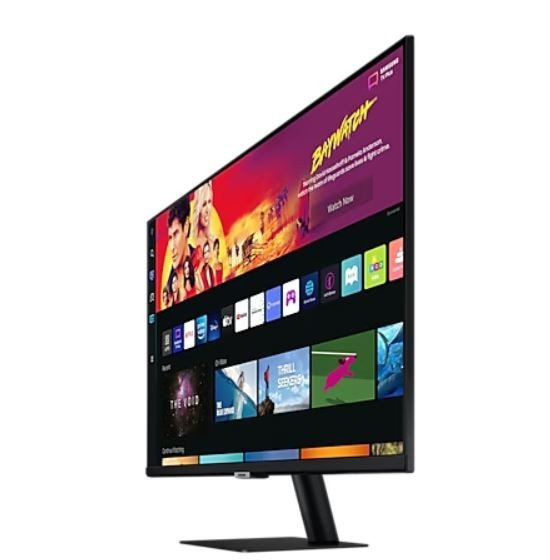 Monitor 32 cale SMART M7 VA 3840x2160 UHD 16:9 2xHDMI 3xUSB 2.0 1xUSB-C (65W) 4 ms (GTG) WiFi/BT głośniki płaski 2Yd2d (LS32BM70