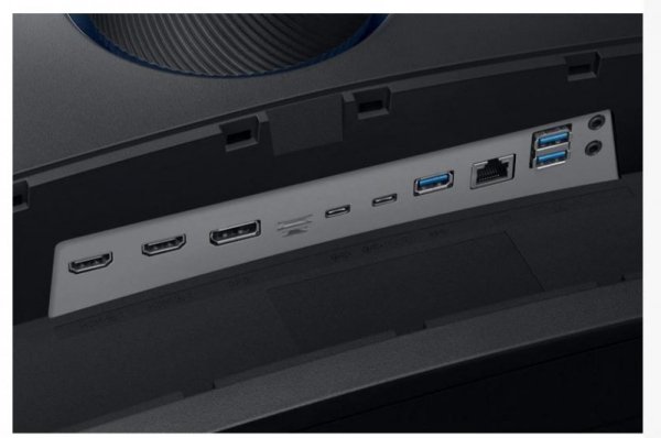 Monitor 49 cali LS49A950UIPXEN VA 5120x1440 DQHD 32:9 2xHDMI 1xUSB-C (90W) 1xDP 3xUSB 3.0 LAN (RJ45) 4ms HAS głośniki zakrzywion