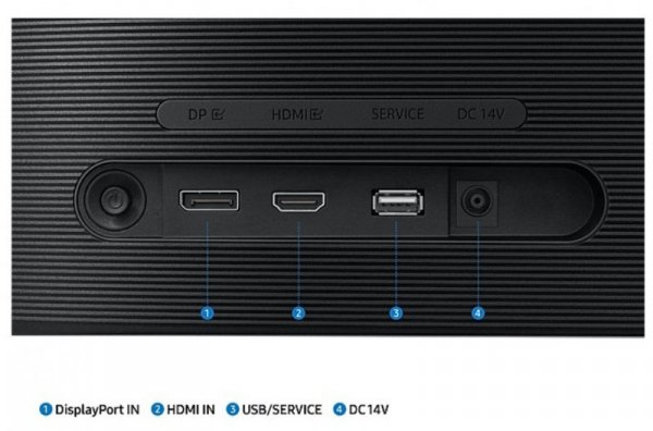 Monitor  24 cale LS24C332GAUXEN IPS 1920x1080 FHD 16:9 1xHDMI 1xDP 4ms(GT) 100Hz płaski 2 lata d2d
