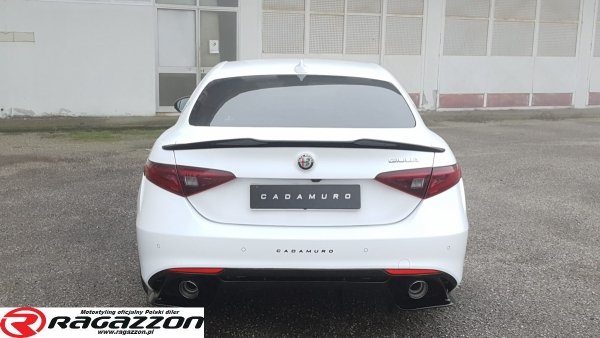 Dyfuzor zderzaka, rear diffuser CADAMURO Alfa Romeo Giulia Super / Business / Quadrifoglio style do malowania