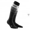 CEP Podkolanówki kompresyjne SKI THERMO MERINO  dla narciarzy (20-30mmHg)