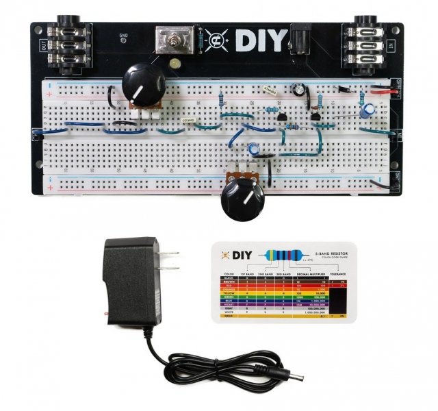 CopperSound Pedals Cir-Kit Breadboard Bundle Silicone Fuzz