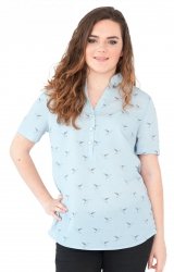 Koszula stójka, bluzka, Kreator Studio Mody, r44