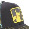 Pikachu Pika Black - Kšiltovka Capslab