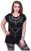 Raven Skull - Loosefit Spiral - Ladies