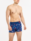 Lifghthouse & Sailboats - Mens Fitted Trunks