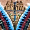 Egyptian Tie-Dye - Liquid Blue