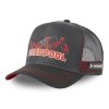 Deadpool Cap Black Marvel - Cap Capslab