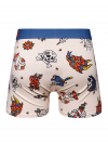 Old School Tattoo - Mens Fitted Trunks Good Mood