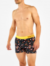 Hen Astronaut - Mens Fitted Trunks - Good Mood