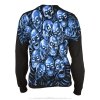 Skull Pile Blue Longsleeve  - Liquid Blue