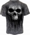 Acid Skull T-shirt - Spiral