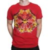 Red Mandala - Liquid Blue