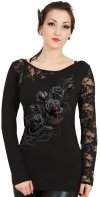 Fatal Attraction - Lace One Shoulder Spiral