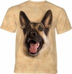 Joyful German Shepherd - The Mountain