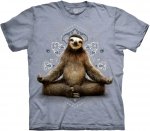 Vriksasana Sloth Yoga Grey - The Mountain